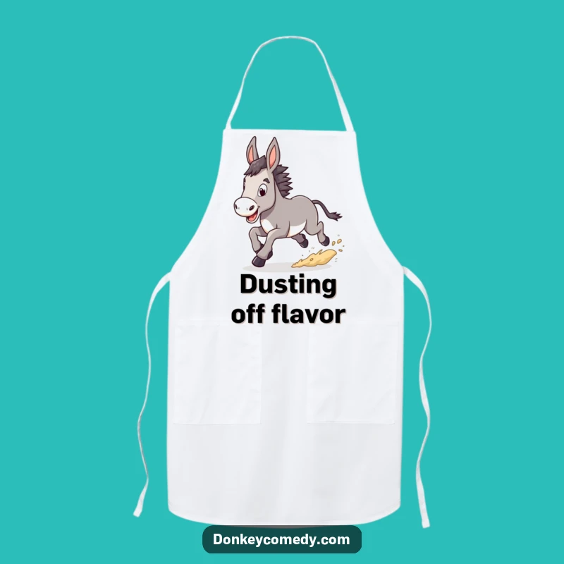 Funny Trotting Donkey Apron: Cook with Determined Flair, a Kitchen Funny Gift