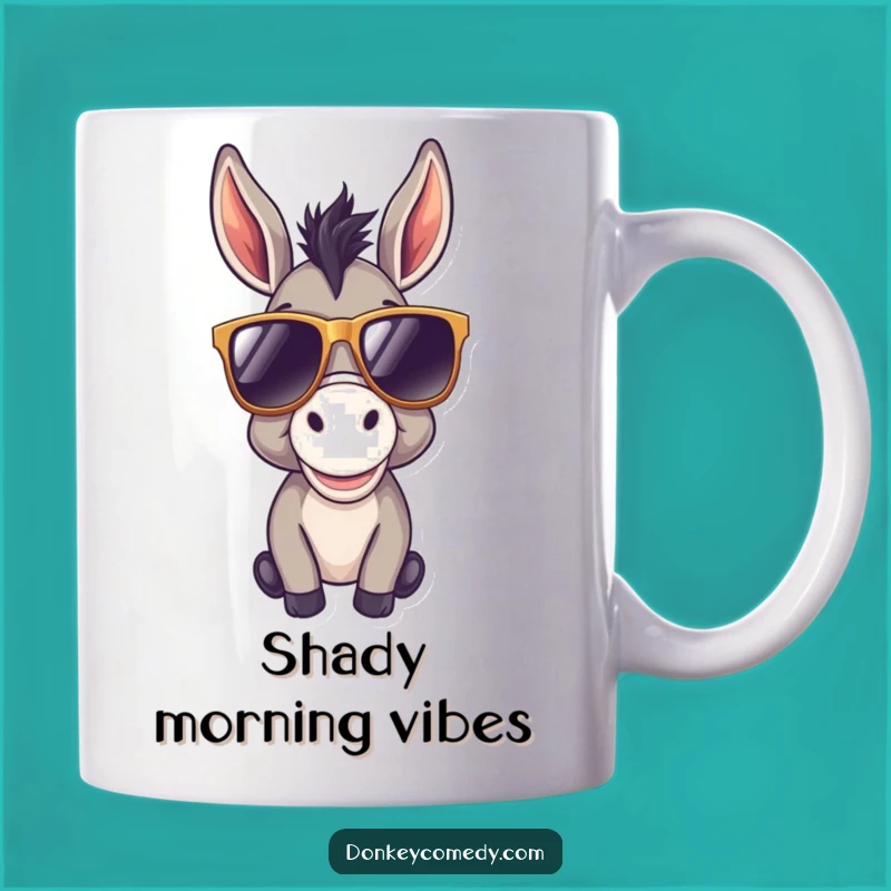 Funny Cool Donkey Sunglasses Mug - Awesome Gift for the Chillest Person
