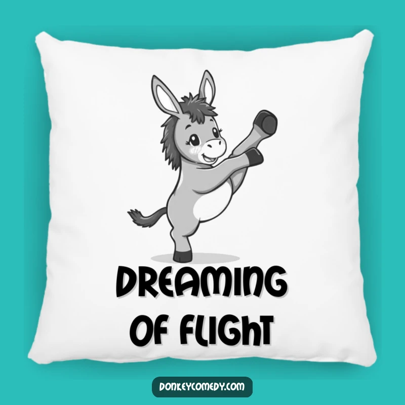 Cozy Funny Kawaii Donkey Kicking Pillow: Cuddle Up with Comedy
