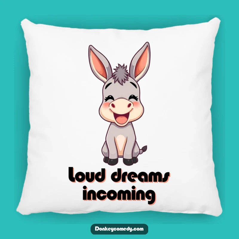 Funny Donkey Big Ears Pillow - Hilarious Donkey Comfort Gift