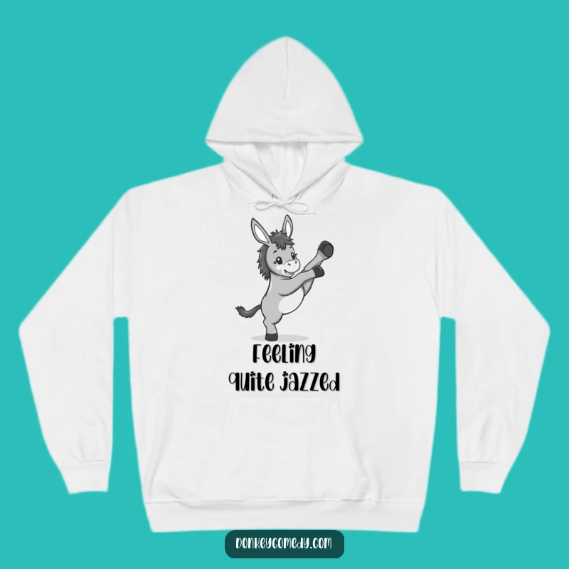 Cozy Funny Kawaii Donkey Kicking Hoodie: Stay Warm and Playful