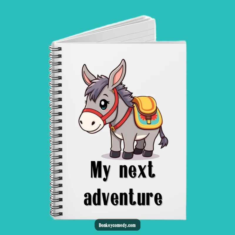 Funny Kawaii Donkey Notebook: Plan Your Journey, Hilarious Gift