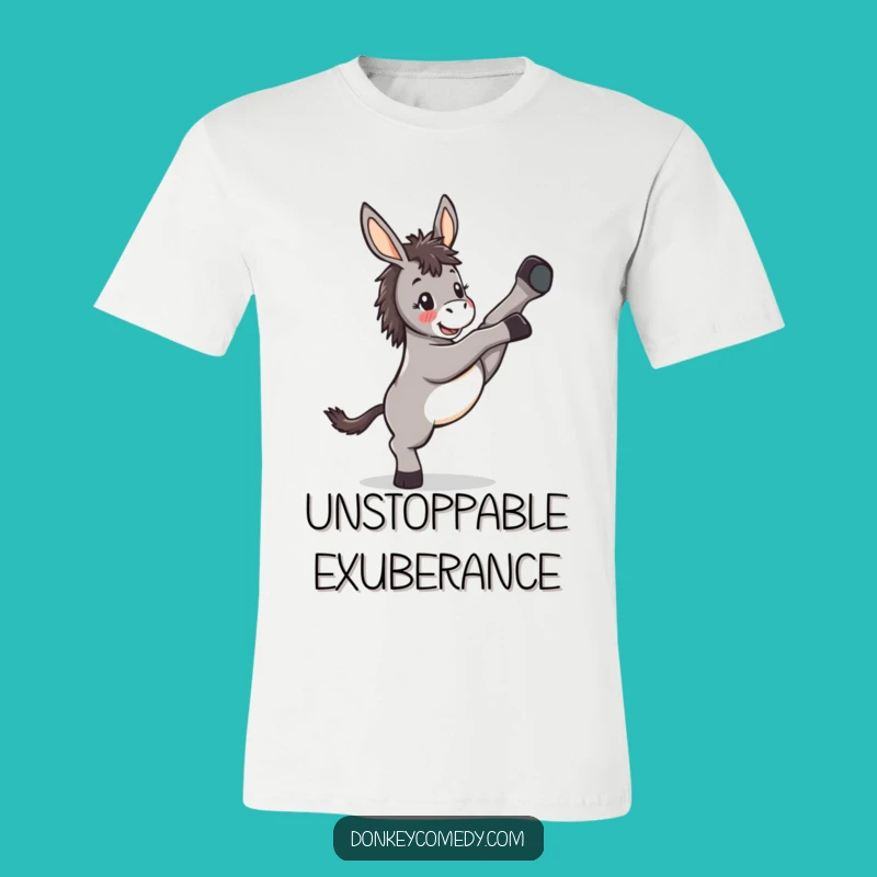 Funny Kawaii Donkey Kicking T-Shirt: Wear Your Fun Side Out