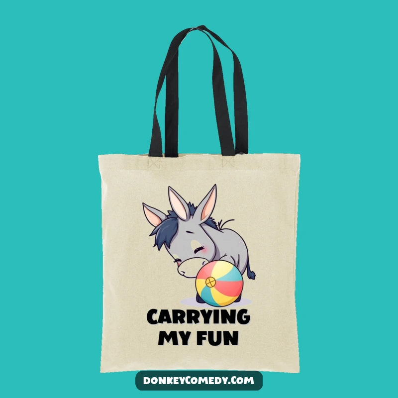 Funny Donkey Tote Bag: Stylish and Hilarious Playtime Carryall