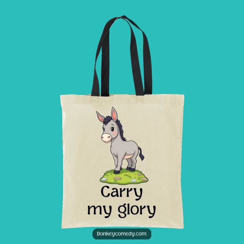 Funny Proud Donkey Tote Bag - Carry Your Pride in Style!