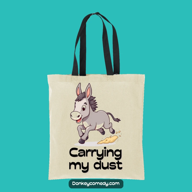 Funny Trotting Donkey Tote Bag: Carry Your Essentials with Determined Style, a Practical Funny Gift
